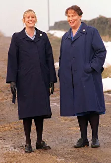 Sarah Lancashire Actress with co star Pam Ferris Sarah Lancashire Actress with co star Pam Ferris