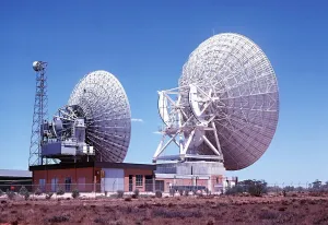 Satellite Tracking Station at Ceduna in South Australia Satellite Tracking Station at Ceduna in South Australia