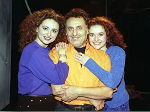 Sawalha Acting Family December 1997 Nadia Sawalha Actress LEFT with father Nadim Sawalha Sawalha Acting Family December 1997 Nadia Sawalha Actress LEFT with father Nadim Sawalha