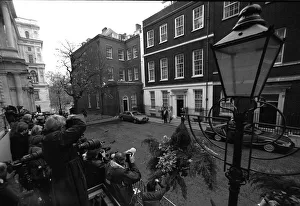 The Scene in Downing Street today after Chancellor of the Exchequer Kenneth Clarke MP The Scene in Downing Street today after Chancellor of the Exchequer Kenneth Clarke MP