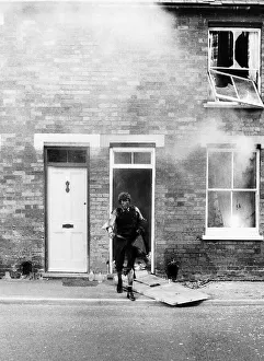 Scene from the Episode 'Moving House, from the third series of the sitcom Some Scene from the Episode 'Moving House, from the third series of the sitcom Some