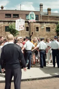 Scenes as Diana, Princess of Wales arrives at the The Sacred Heart Hospice in Sydney Scenes as Diana, Princess of Wales arrives at the The Sacred Heart Hospice in Sydney