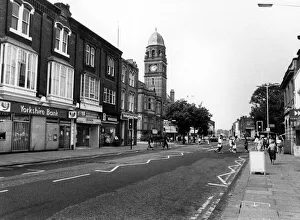 Scenes in Hyde, Greater Manchester. 27th July 1990 Scenes in Hyde, Greater Manchester. 27th July 1990