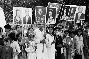 Scenes during the Royal visit to Tunis, Tunisia. 21st October 1980 Scenes during the Royal visit to Tunis, Tunisia. 21st October 1980