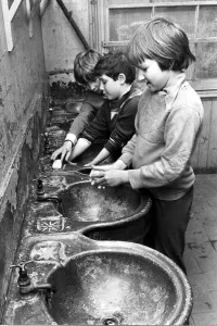 Schoolchildren of Adamsdown Primary School, Adamsdown, Cardiff Schoolchildren of Adamsdown Primary School, Adamsdown, Cardiff