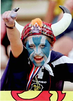 Scotland football fans Bordeaux France 16th June 1998 World Cup France 1998 Scotland football fans Bordeaux France 16th June 1998 World Cup France 1998