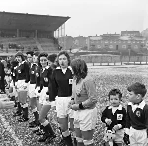 Scotland v England, International match in Greenock, Scotland, 19th November 1972 Scotland v England, International match in Greenock, Scotland, 19th November 1972