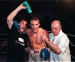 Scott Dixon boxer February 1998 celebrates his win over boxer Chris Saunders Scott Dixon boxer February 1998 celebrates his win over boxer Chris Saunders
