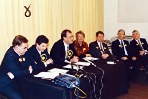 Scottish National Party, news press conference, 10th December 1990 Scottish National Party, news press conference, 10th December 1990