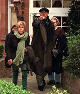 Sean Connery April 1999 With wife Micheline Connery leaving Caledonian Hotel Sean Connery April 1999 With wife Micheline Connery leaving Caledonian Hotel