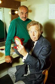 Sean Connery with Michael Medwin September 1988 Sean Connery with Michael Medwin September 1988