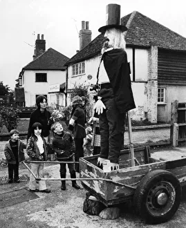 A seven foot Guy made for the Brockham Village Green attempt for their world record A seven foot Guy made for the Brockham Village Green attempt for their world record