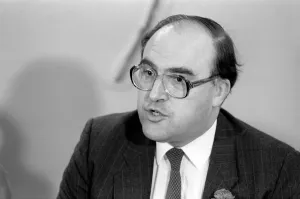 Shadow Chancellor John Smith Labour MP. February 1987 Shadow Chancellor John Smith Labour MP. February 1987