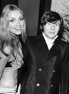 Sharon Tate and Roman Polanski pictured at a reception held at Claridges after Sharon Tate and Roman Polanski pictured at a reception held at Claridges after