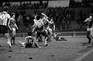 Sheffield United 0 v. Gillingham 1. Division Three Football. January 1981 MF01-11 Sheffield United 0 v. Gillingham 1. Division Three Football. January 1981 MF01-11