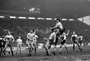 Sheffield United 2 v. Huddersfield 2. Division Three Football. February 1981 MF01-38-037 Sheffield United 2 v. Huddersfield 2. Division Three Football. February 1981 MF01-38-037