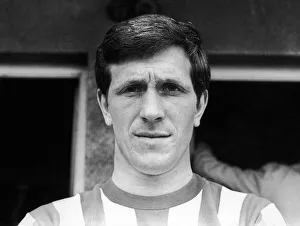 Sheffield United footballer Alan Woodward. July 1968 Sheffield United footballer Alan Woodward. July 1968