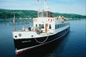 Ship Countess Fiona cruising boat with tourists August 1989 Ship Countess Fiona cruising boat with tourists August 1989