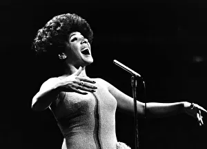 Shirley Bassey singing at The Royal Variety Show Shirley Bassey singing at The Royal Variety Show