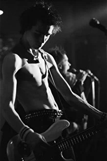 The Netherlands Collection: Sid Vicious of the Sex Pistols in Holland December 1977