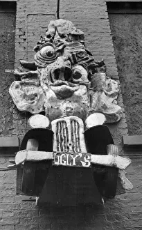 The sign above the nightclub Ugly's in Duke Street Liverpool. 30th June 1970 The sign above the nightclub Ugly's in Duke Street Liverpool. 30th June 1970