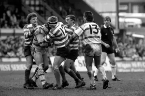 Silk Cut Challenge Cup Semi-final at Wigan. Castleford beat Oldham 18-17 Silk Cut Challenge Cup Semi-final at Wigan. Castleford beat Oldham 18-17