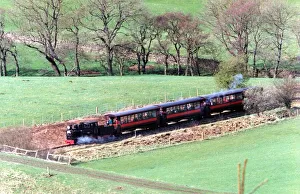The Silver Jubilee steam locomotive steams up the Tyne Valley towards Alston on 3rd April The Silver Jubilee steam locomotive steams up the Tyne Valley towards Alston on 3rd April
