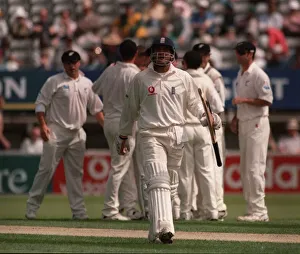 Simon Doull Cricket Player Of New Zealand July 1999 Runs Out Mark Butcher Of Simon Doull Cricket Player Of New Zealand July 1999 Runs Out Mark Butcher Of