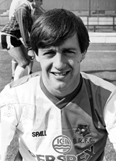 Simon Garner Blackburn Rovers football player August 1985 Simon Garner Blackburn Rovers football player August 1985