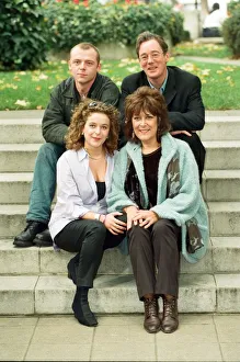 Simon Pegg, Jeff Rawle, Lynda Bellingham, Julia Sawalha attend a photocall for ' Simon Pegg, Jeff Rawle, Lynda Bellingham, Julia Sawalha attend a photocall for '