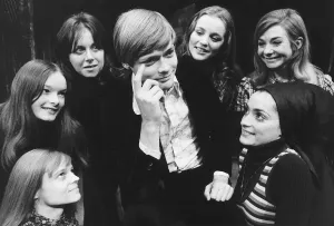 Simon Ward Actor who plays Romeo in the National Youth Theatre Production views some of Simon Ward Actor who plays Romeo in the National Youth Theatre Production views some of