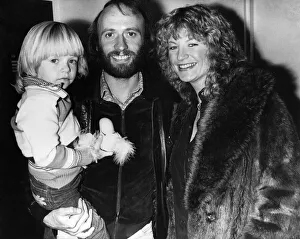 Singer with the Bee Gees pop group Maurice Gibb pictured with his wife Yvonne Singer with the Bee Gees pop group Maurice Gibb pictured with his wife Yvonne