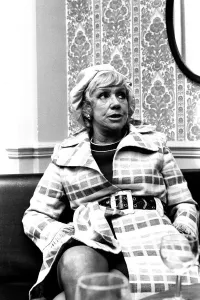 Singer Dorothy Squires pictured at the Newcastle City Hall 3 May 1972 Singer Dorothy Squires pictured at the Newcastle City Hall 3 May 1972