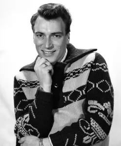 Singer Frank Ifield seen here posing for the Reveille newspaper for a fashion feature Singer Frank Ifield seen here posing for the Reveille newspaper for a fashion feature