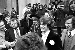 Singer Georgie Fame singer marries the Marchioness of Londonderry 25 February 1972 at Singer Georgie Fame singer marries the Marchioness of Londonderry 25 February 1972 at