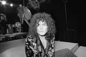 Singer and guitarist Marc Bolan of the glam rock group T-Rex Singer and guitarist Marc Bolan of the glam rock group T-Rex