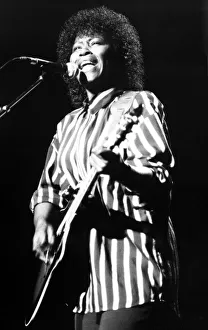 Singer Joan Armatrading in concert at the NEC Arena, Birmingham Singer Joan Armatrading in concert at the NEC Arena, Birmingham