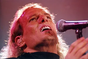Singer Michael Bolton performing in concert at the Newcastle Arena. 11/03/96 Singer Michael Bolton performing in concert at the Newcastle Arena. 11/03/96