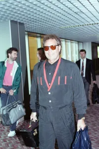 Singer Tom Jones at Heathrow Airport. 16th May 1992 Singer Tom Jones at Heathrow Airport. 16th May 1992