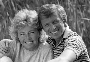 Images Dated 1st August 1970: Singer Tommy Steele and wife Anne. P008094