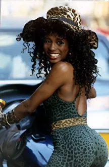 Sinitta British Pop Singer, 28th November 1989 Sinitta British Pop Singer, 28th November 1989