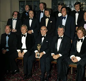 Sir Alf Ramsey is re-united with his World Cup winning team for his testimonial dinner Sir Alf Ramsey is re-united with his World Cup winning team for his testimonial dinner
