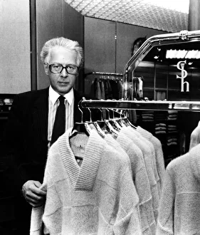 Sir Hugh Fraser, pictured inside his shop in Glasgow, Sir Hugh Sir Hugh Fraser, pictured inside his shop in Glasgow, Sir Hugh