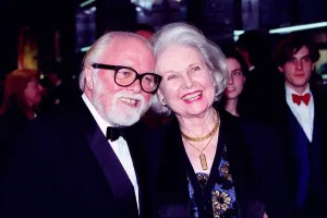 Sir Richard Attenborough and wife Sheila arrive for the film premiere of In Love Sir Richard Attenborough and wife Sheila arrive for the film premiere of In Love