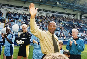 Sky Blue legend Cyrille Regis thanked fans for their support as he took a bow at Sky Blue legend Cyrille Regis thanked fans for their support as he took a bow at