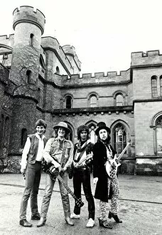 Images Dated 26th January 1984: Slade at Eastnor Castle, near Ledbury. (L _-R) Don Powell, Noddy Holder