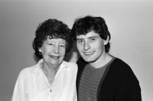 Snooker player Jimmy White pictured with his mother Lillian. 19th May 1984 Snooker player Jimmy White pictured with his mother Lillian. 19th May 1984
