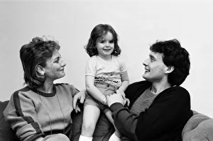 Snooker player Jimmy White pictured with his wife Maureen and daughter Lauren at home Snooker player Jimmy White pictured with his wife Maureen and daughter Lauren at home