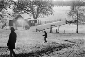 Snow in Prospect Park, Reading. 9th January 1971 Snow in Prospect Park, Reading. 9th January 1971