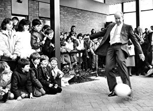 Soccer legend Bobby Charlton returned to the North East to kick off a spectacular opening Soccer legend Bobby Charlton returned to the North East to kick off a spectacular opening